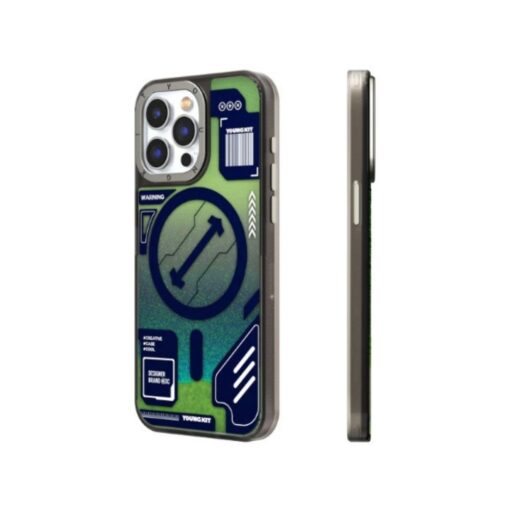 [ของแท้Youngkit] Galaxy Series เคสกันกระแทก ชาร์จไร้สาย เคส สำหรับ ไอโฟน 15 Pro / 15 PM - Image 3