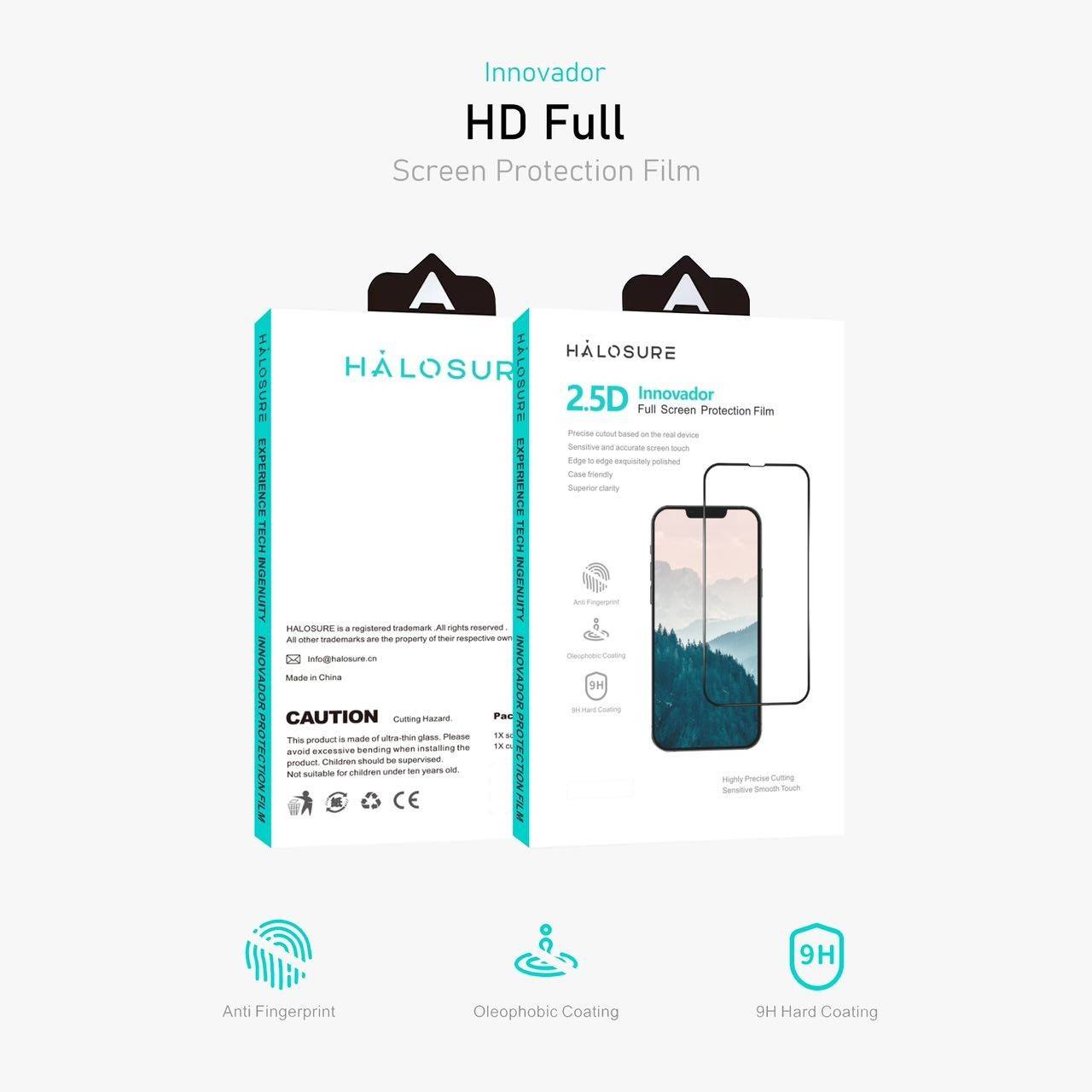 Halosure ฟิล์มหน้าจอ ฟิล์มใส ฟิล์มกันมอง 9H ฟิล์มหน้าจอ สําหรับ i-Phone 16 Series - Image 3