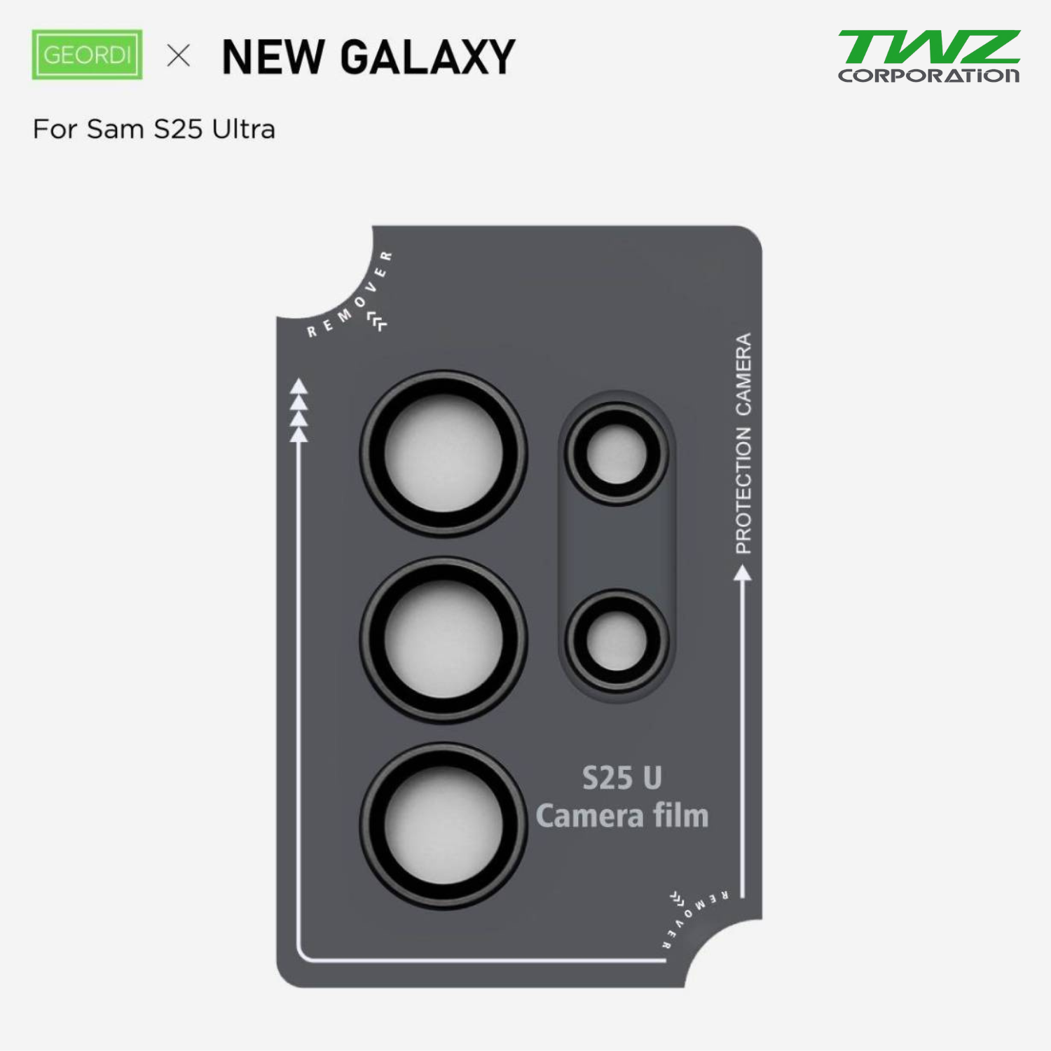 Halosure กระจกกันเลนส์กล้อง ซัมซุง S25 Series Camera Lens ป้องกันการแตก 99.99% สําหรับ Samsung Galaxy S25 Series - Image 8