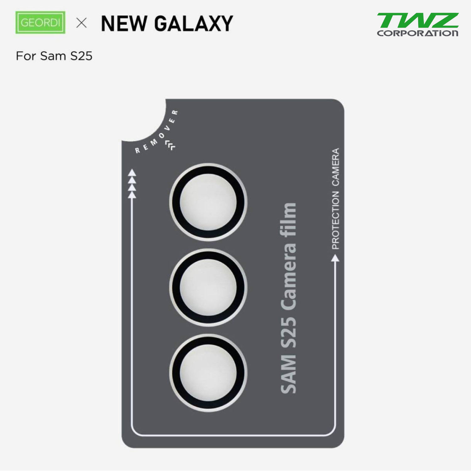 Halosure กระจกกันเลนส์กล้อง ซัมซุง S25 Series Camera Lens ป้องกันการแตก 99.99% สําหรับ Samsung Galaxy S25 Series - Image 5